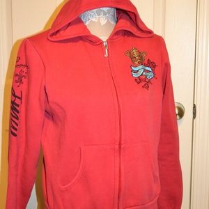 Juicy Couture Logo Zipper Hoodie